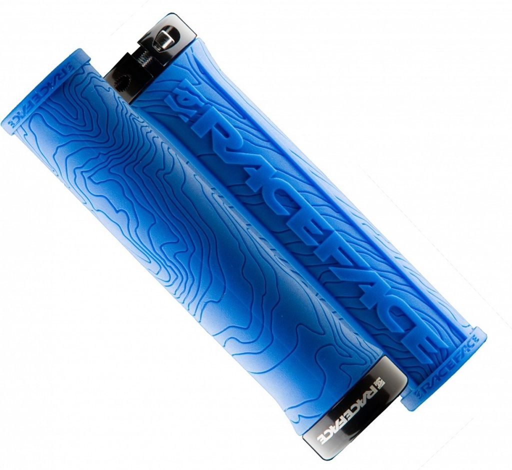 Race Face Half Nelson Single Clamp Lock-On blau 29 mm - maximaler Grip bei mi...