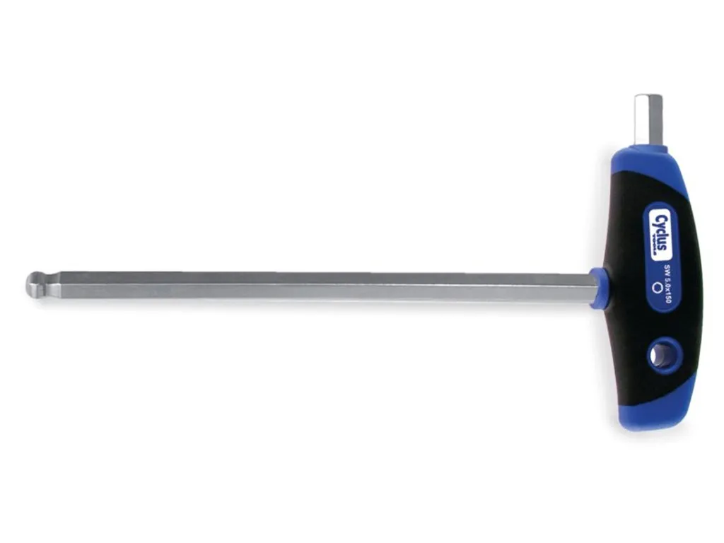Cyclus Brugola 6mm a T - Utensile Professionale Acciaio 200mm