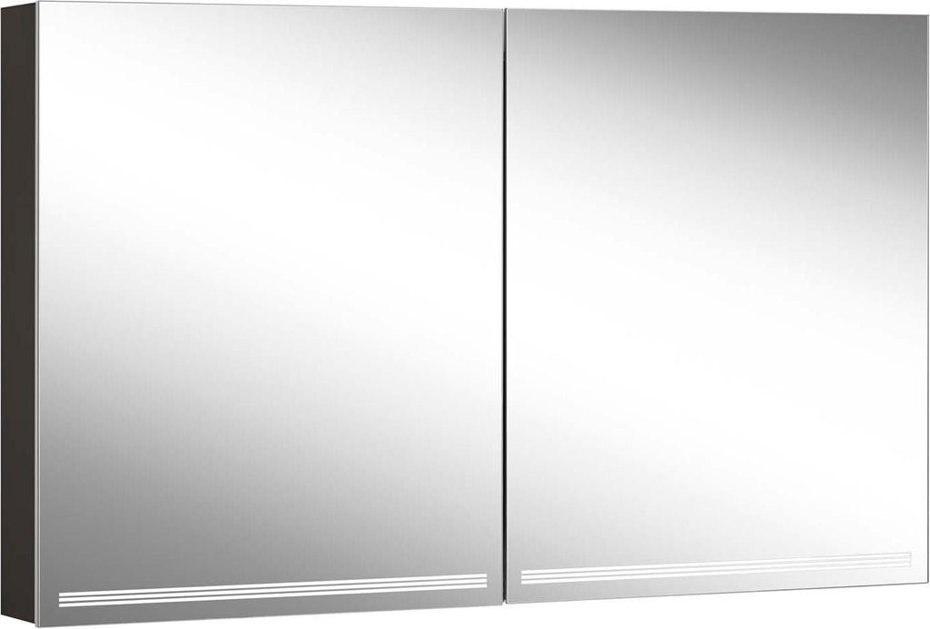 Schneider GRACE TW Lichtspiegelschrank, 2 Türen 60/60cm, 1195x120x700mm, dimmbar, 2000-6500K, 116.520.02.41