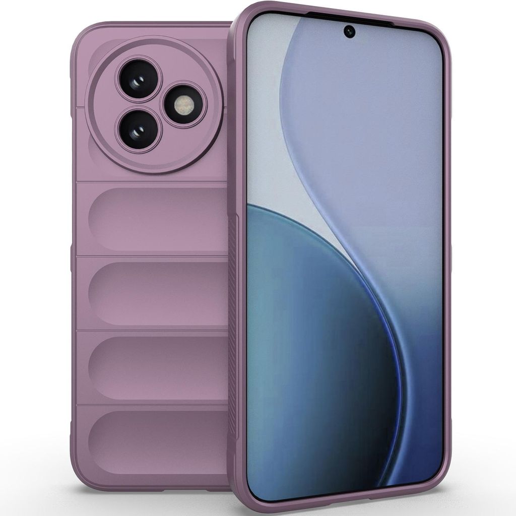 Handyhülle für Xiaomi Redmi K80 Ultra Weich TPU Silikon Stossfest Anti-rutsch Hülle Lila