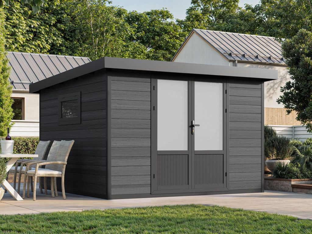 WPC Gartenhaus Modell Style DeLuxe 8,4 m²