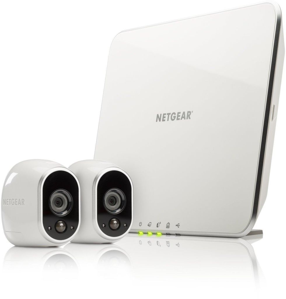 Netgear Arlo-Sicherheitssystem mit zwei HD-Kameras Tag & Nacht IP Überwachungskamera - Außenbereich