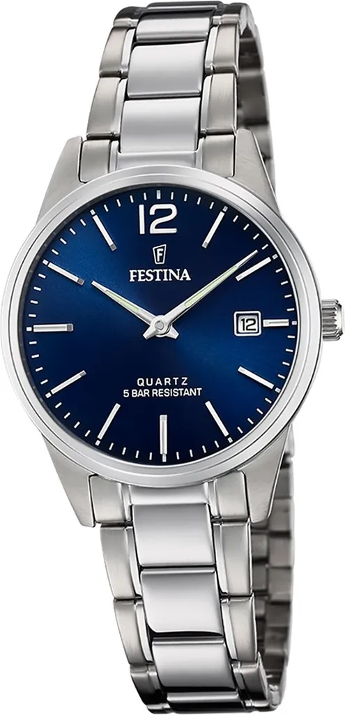 Regala Festina F20509/3 Orologio Classico Donna Acciaio e Blu