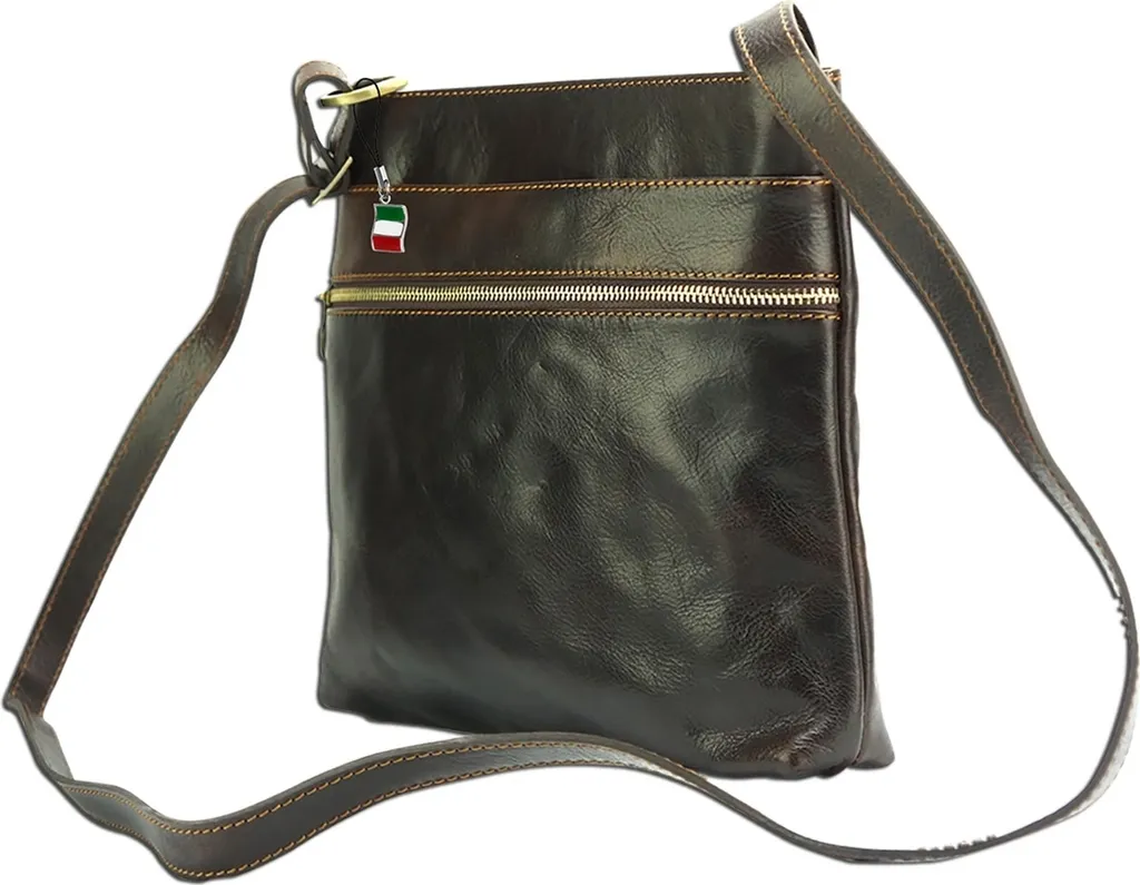 Sac marron Florence en cuir idéal pour le travail et les sorties en ville