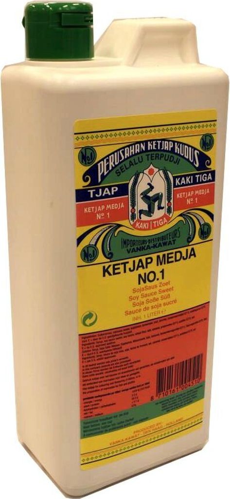 Kaki Tiga Ketjap Medja No.1 1L Süße Sojasauce