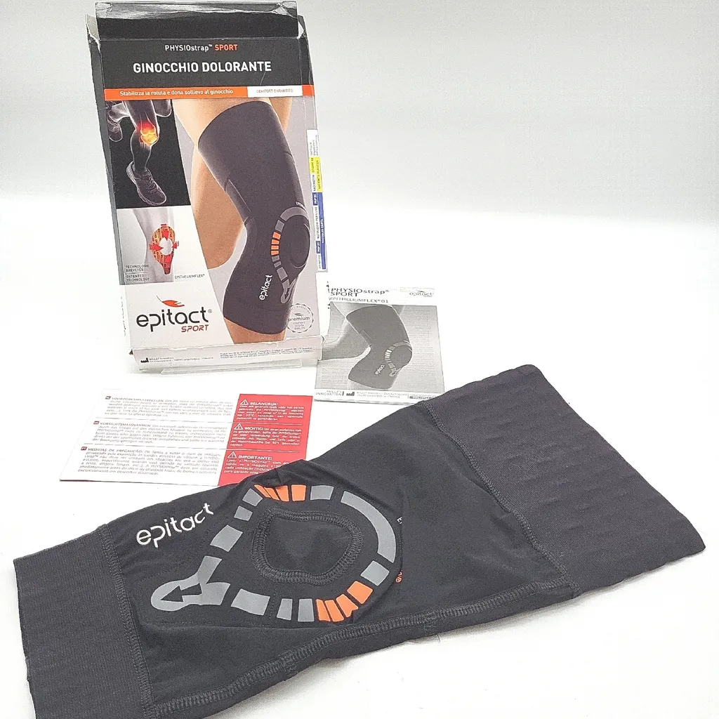 Soulager douleur genou sport Epitact PhysioStrap S - Maintien efficace