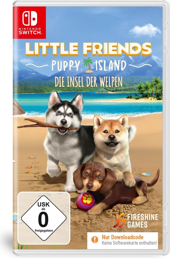 Little Friends 2  Puppy Island (Code In Box - Switch) Produktbild 