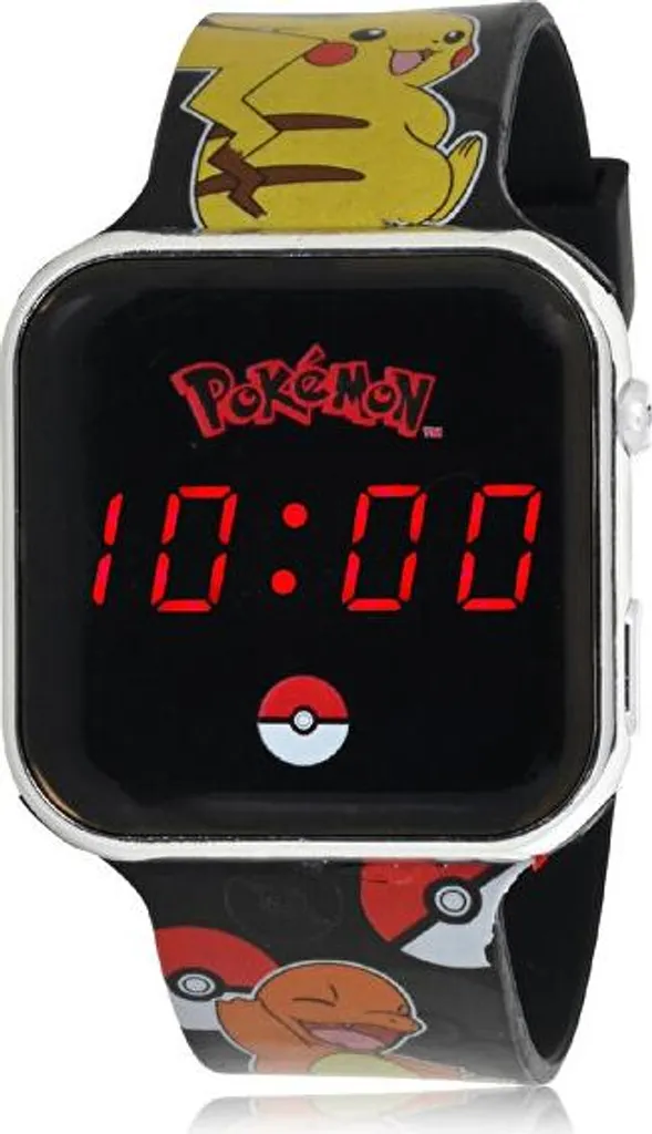 Montre LED Enfants Pokémon Idéale pour l'Apprentissage de l'Heure