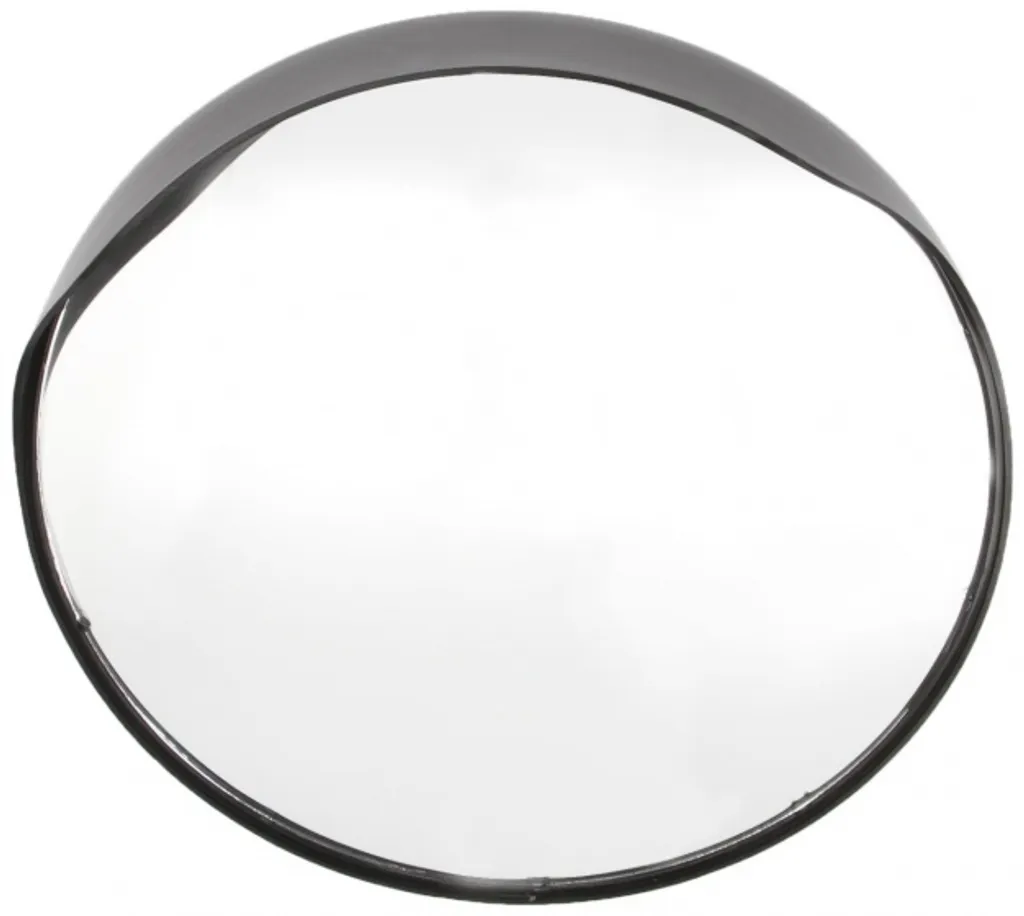 Éliminez les angles morts : Miroir aveugle 31,5 cm noir pour l'extérieur