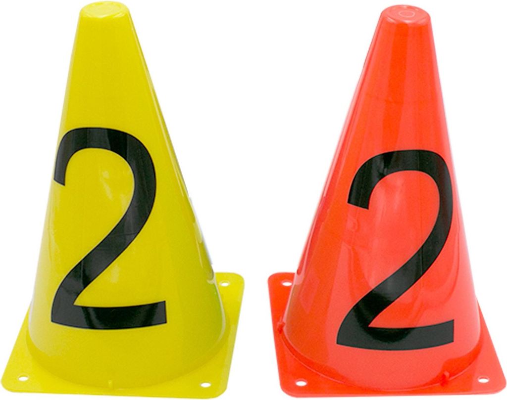 Markierungskegel Nr. 2 Naranja Fluor 23 cm