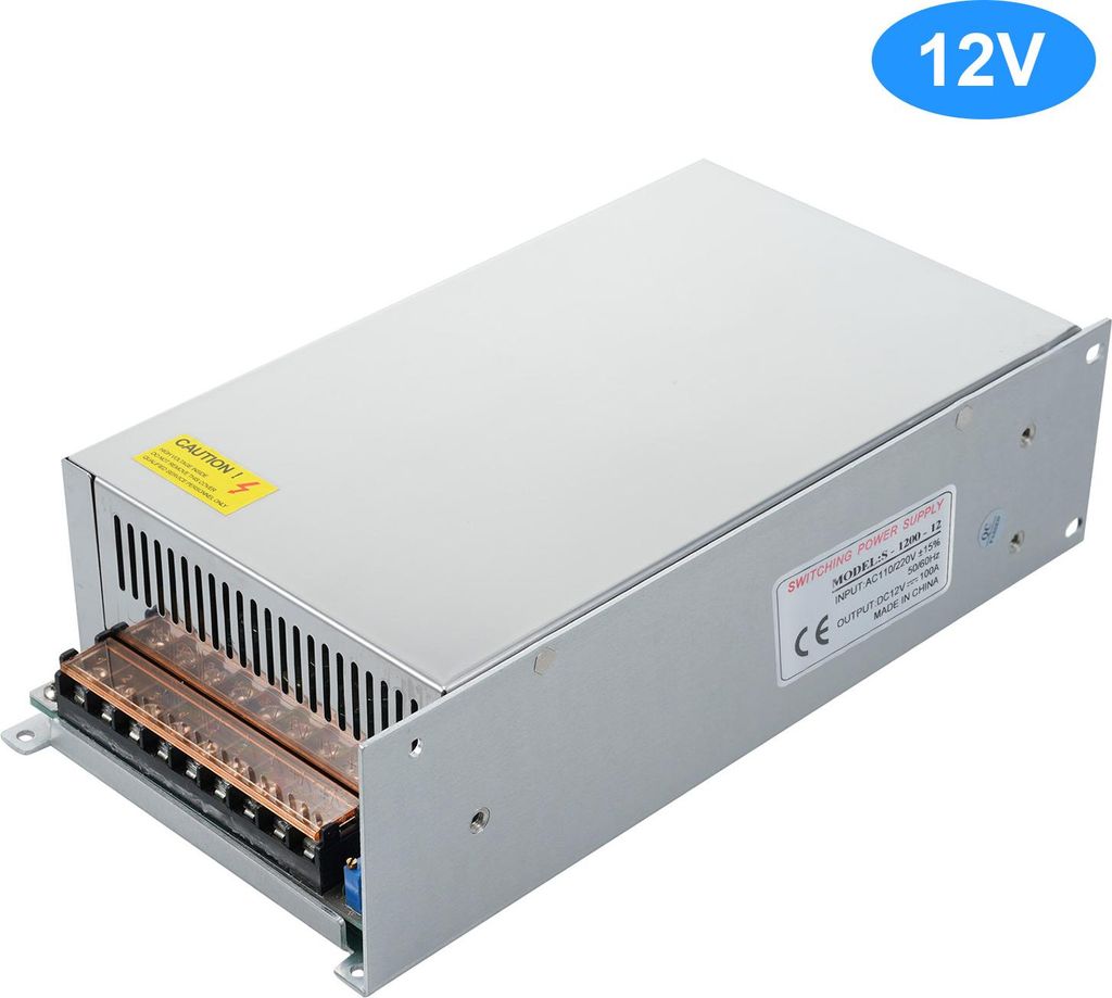 Alimentation à découpage DC 12V 100A 1200W Adaptateur de Image du produit 