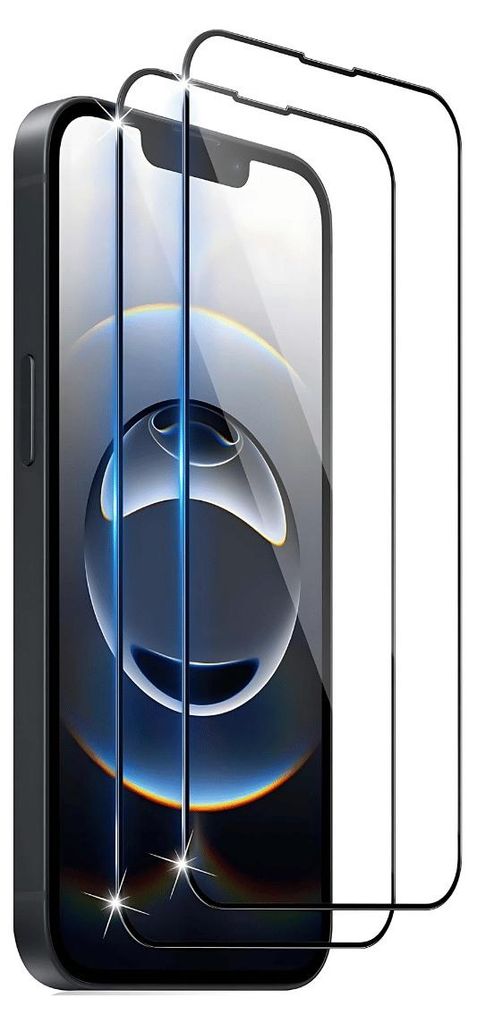 2X Panzerglas für iPhone 16e Sichtschutz Blickschutz Produktbild 