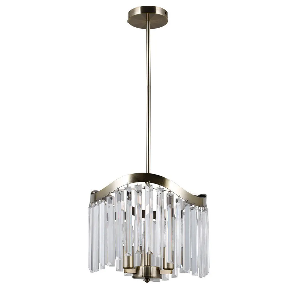 Italux Sabriga PND-44544-3 Bronzo: Lampadario Elegante a Prezzo Outlet