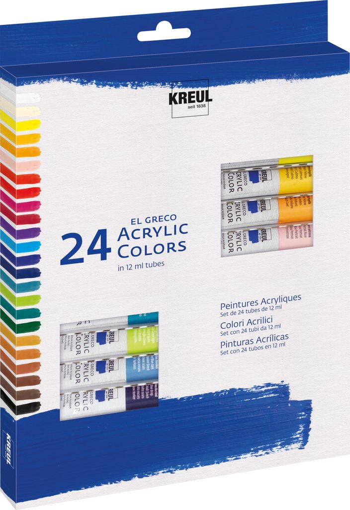 Kreul 28253 Sada akrylových barev 24 x 12 ml Obrázek produktu 3