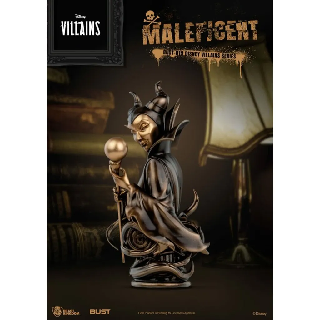 Buste Maleficent Disney Villains PVC 16 cm Beast Kingdom Haute Qualité