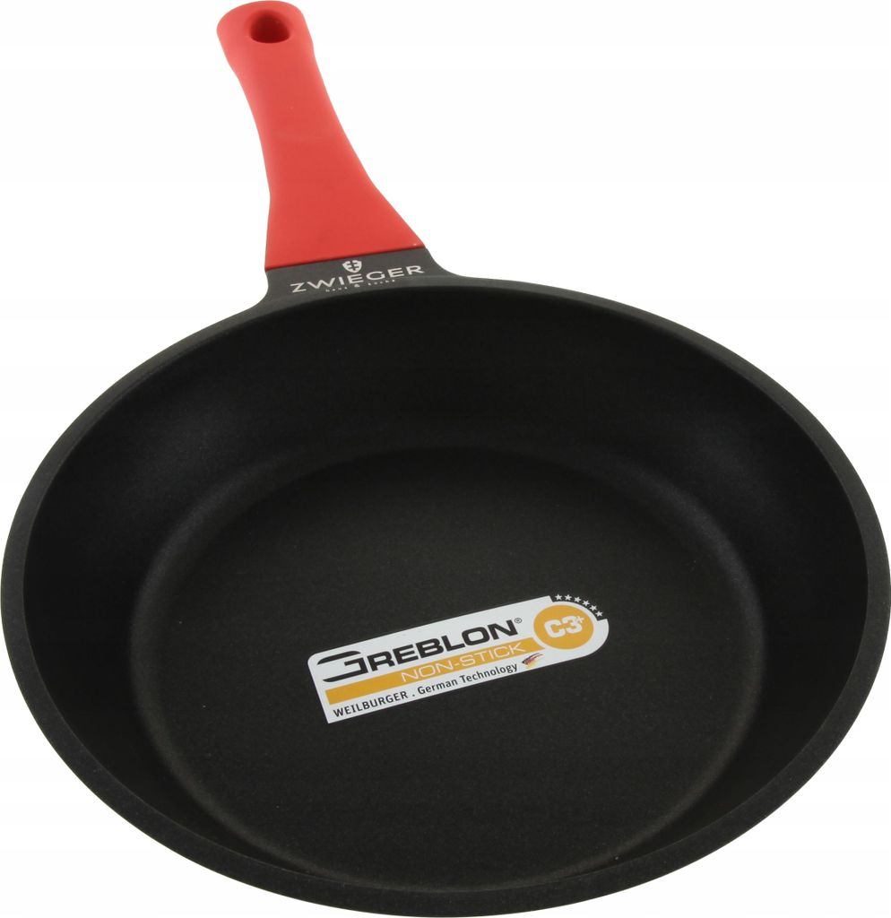 ZWIEGER ZW-PO-7478, Rund, Allzweckpfanne, Schwarz, Rot, 240 Produktbild 
