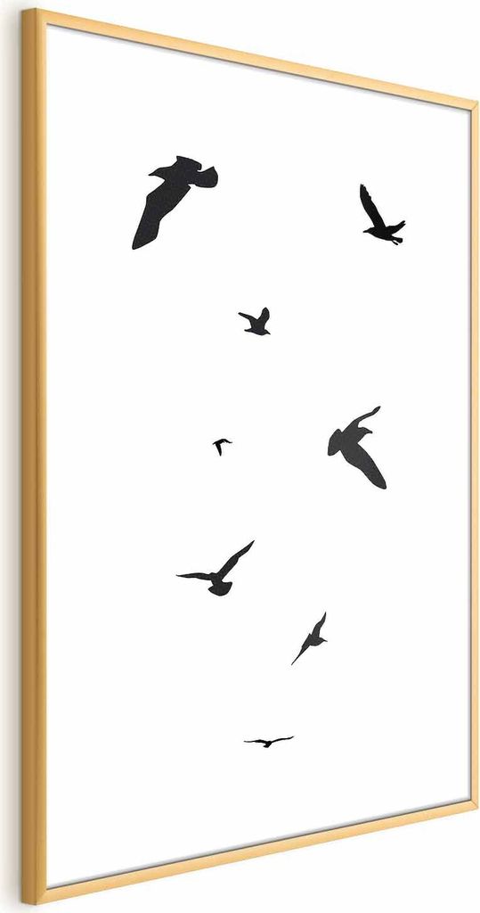 Posterpapier Poster - Evening Flight 29.7x42 cm Tiere g-C-0183-ao-a