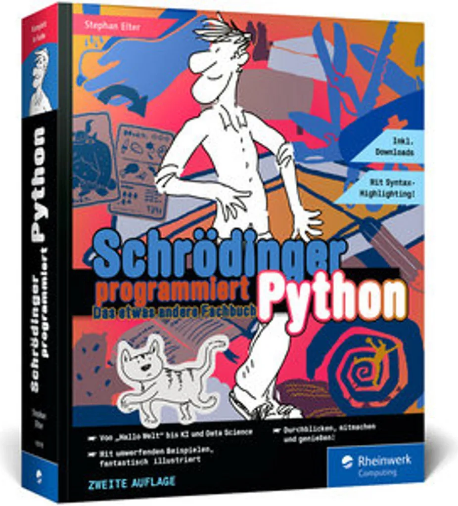Python avec Schrödinger : Livre illustré de programmation didactique