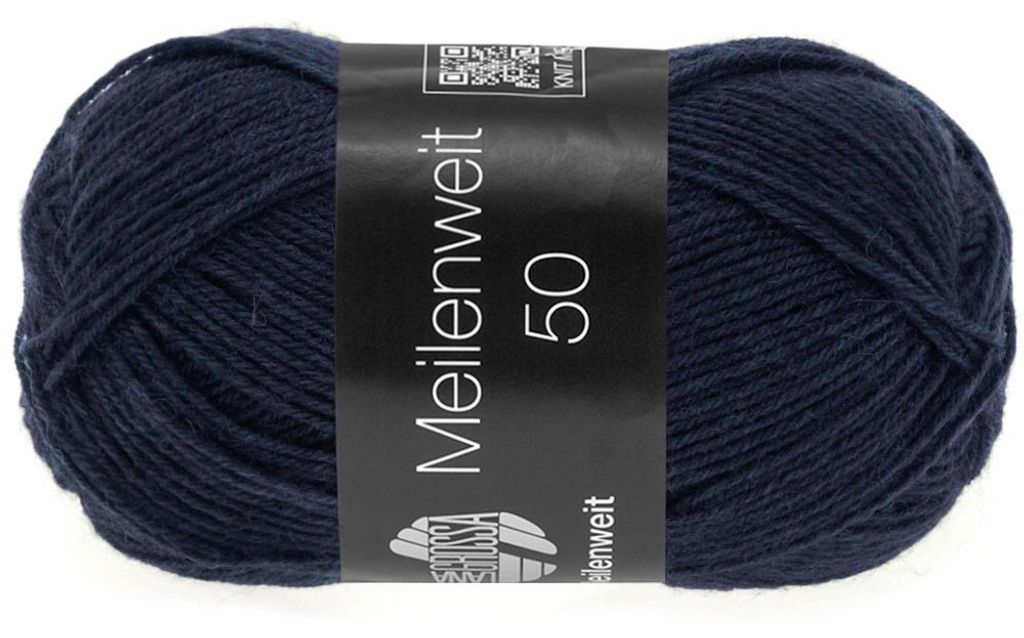 Lana Grossa MEILENWEIT 50 g UNI 4 veli con 80 % lana Immagine del prodotto 