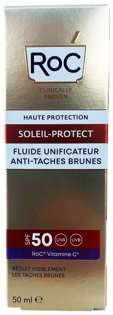 ROC Soleil-Protect Anti-Brown Spot Unifying Fluid SPF50+ Produktbild 
