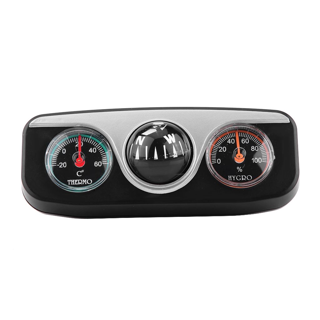 3 in 1 Auto LKW Armaturenbrett Halterung Navigation Richtung Kompass Thermometer Hygrometer