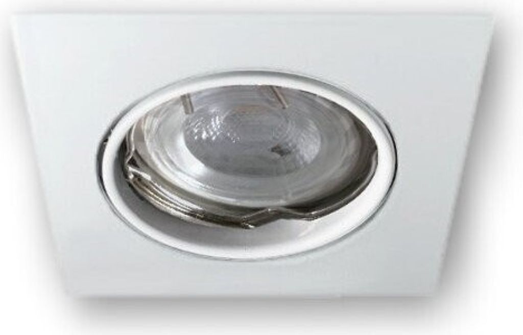 C-Light LED Einbaustrahler Set MR11 Eckig weiss 12V - 3 x Produktbild 