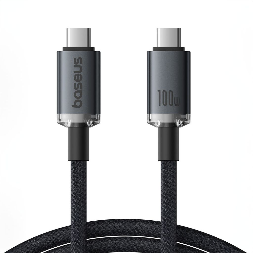 USB-C to USB-C Cable Baseus Crystal Shine Series, 100W, 5A, Obrázek produktu 