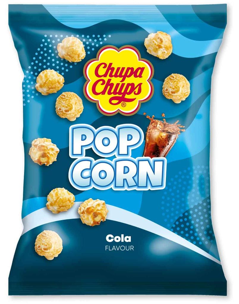 Chupa Chups Popcorn Cola 90g Produktbild 