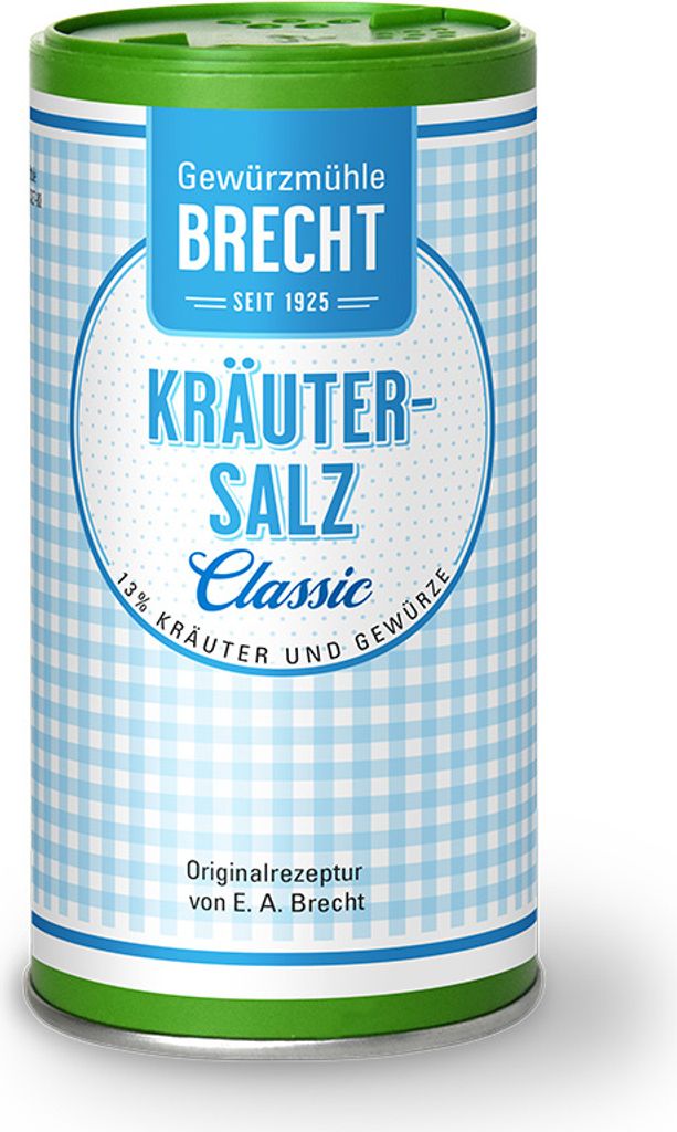 Gewürzmühle Brecht Kräutersalz classic, 200g