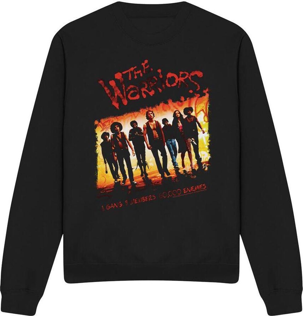 The Warriors - "One Gang" Sweatshirt für Herren/Damen Uni TV13008 (XL) (Schwarz)