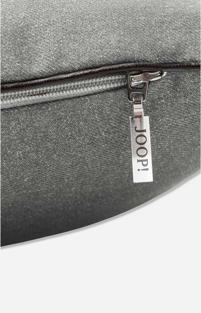 JOOP! Essential Housse de Coussin Anthracite 40x40 cm Décorative Chic - 4