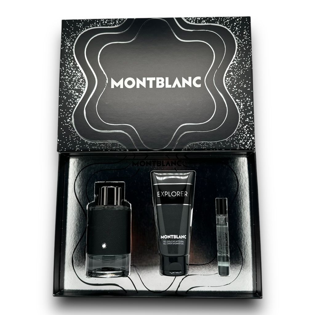 Montblanc Explorer Eau De Parfum Spray Set 100ml - 3 Pieces Produktbild 4