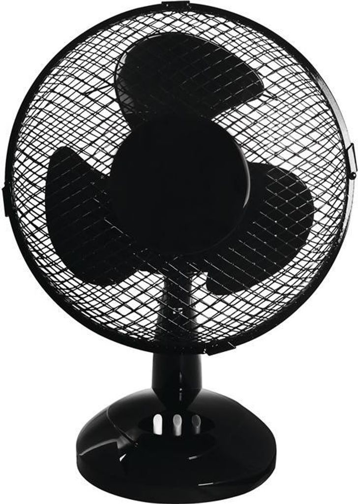 Tischventilator VT 33059 sw | Ventilator | Kunststoff | 45 W Leistung | Schwarz