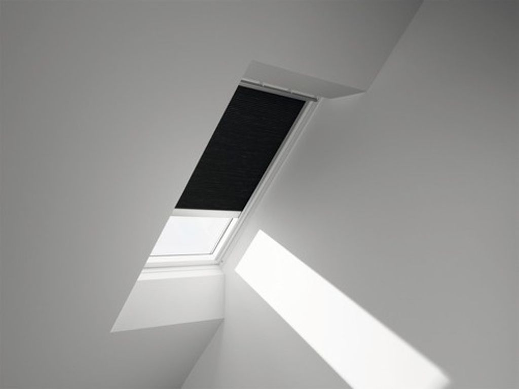 VELUX Wabenplissee schwarz solarbetriebenSK08 1047S