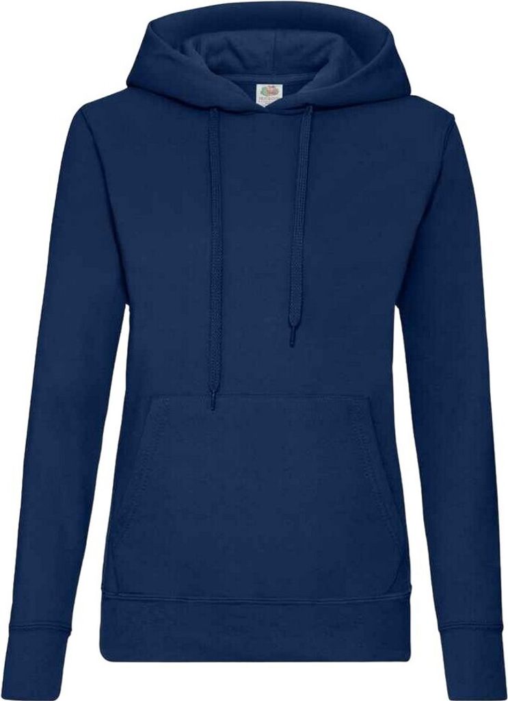 Fruit of the Loom - "Classic" Sweatshirt mit Kapuze für Damen PC4079 (XS) (Marineblau)