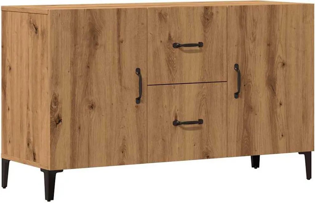 Madia Moderna 100cm Rovere Artisan - Mobile Contenitore Design Minimal