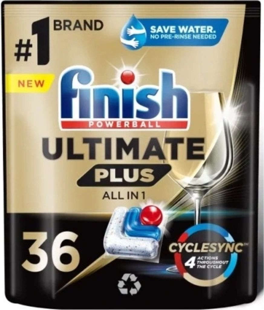 Finish Ultimate Plus Geschirrspültabs All in 1 - 36 Kapseln