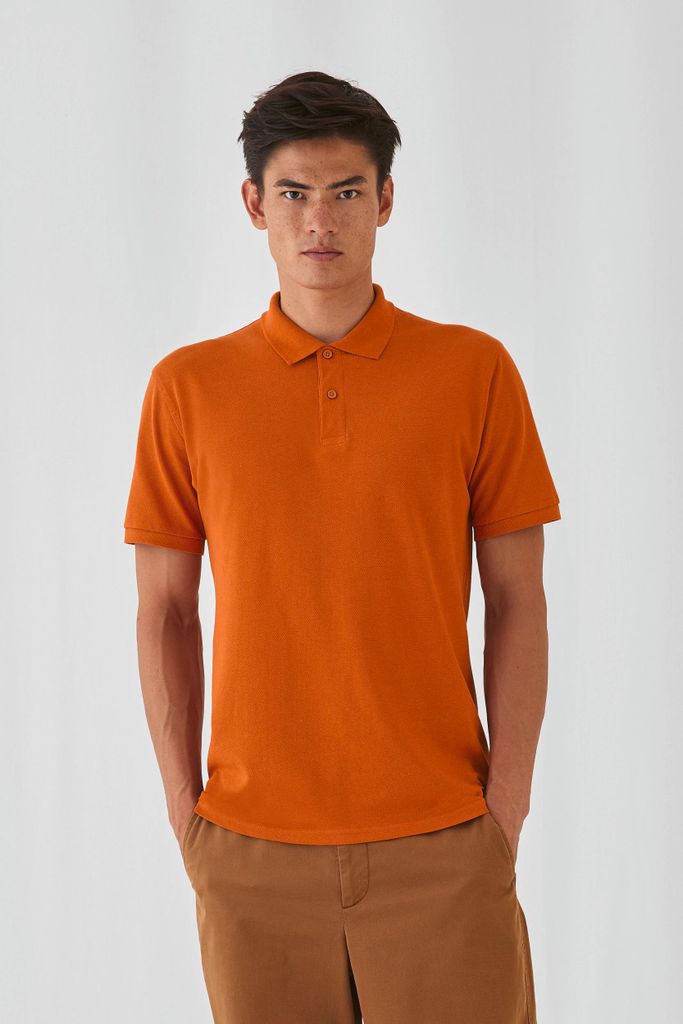 B&C Mens organic polo shirt