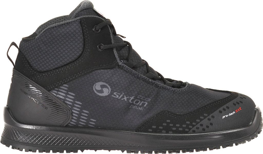 Sixton Sicherheitsstiefel AUCKLAND High S3 HRO HI SRC Just Grip nach EN ISO 20345:2011 schwarz Größe 41