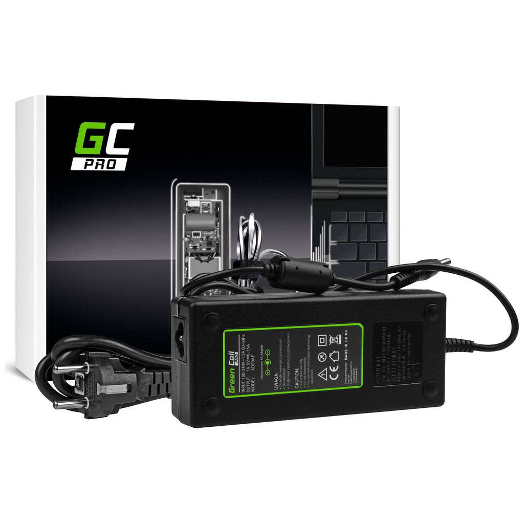 Green Cell PRO Netzteil (19.5V 6.15A 120W) für Lenovo IdeaPad Y510p Y550p Y560 Y570 Y580 Z500 Z570 MSI GE60 GE70 GP70 Laptop Ladegerät inkl. Stro...