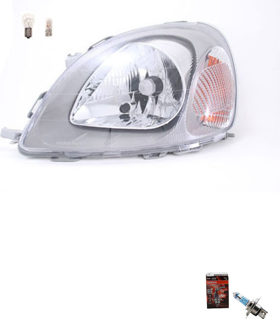Scheinwerfer + Osram Night Breaker Laser passend für Toyota Yaris P10 Links 811700D011 Johns