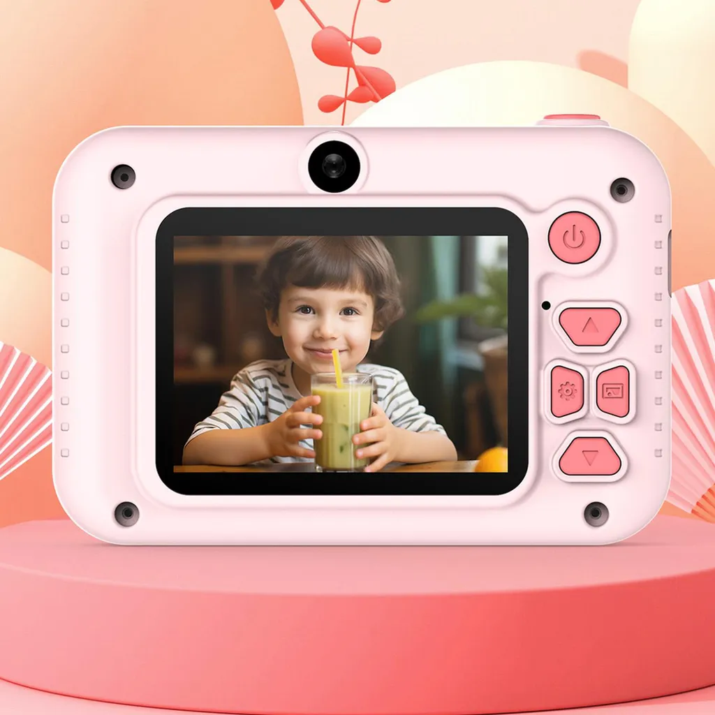 Fotocamera Bambini 1080P: Macchina Fotografica Giocattolo 64GB