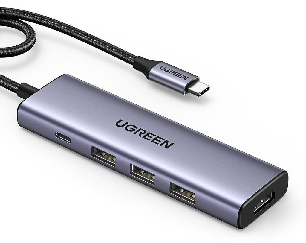 Ugreen CM511 5-in-1 USB-C Hub - USB-C Power Delivery, Produktbild 
