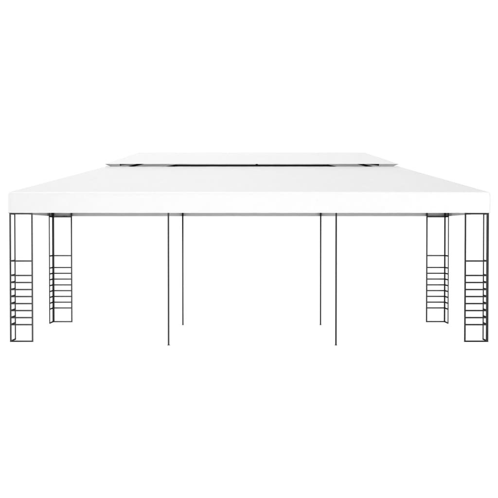 "SALE 2026" Gartenpavillon 6×3 m Weiß - Pavillons & Partyzelte DE8456792