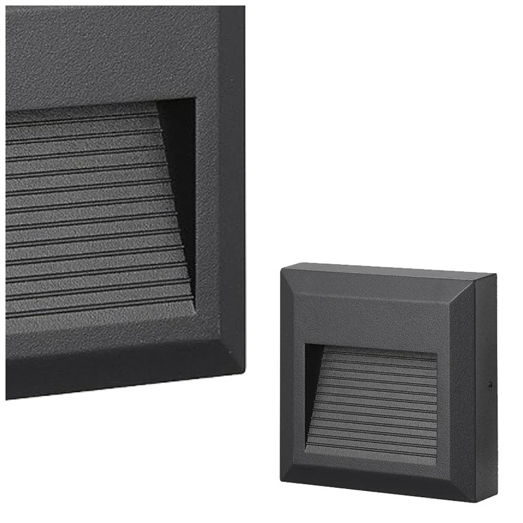 Azzardo AFI AZ4510: Apparecchio LED 2,5W per Scale Esterne IP54
