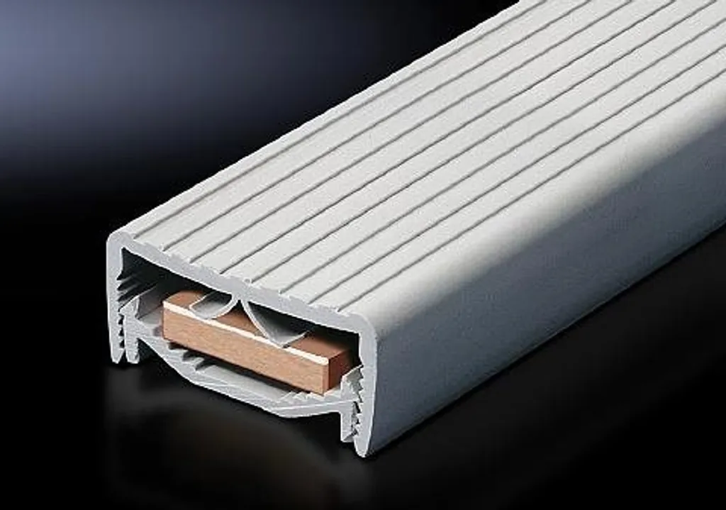 Profilé de Couverture Rittal pour Barres E-Cu Haute Résistance 12-30