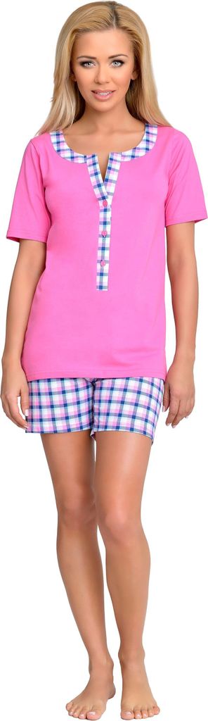 Be Mammy Damen Schlafanzug Stillpyjama J5ST3N2 (Rosa-1, S)