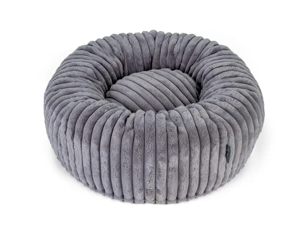 TrendPet Biscuit Spot Grigio 76x76cm | La Cuccia più Morbida per Cani