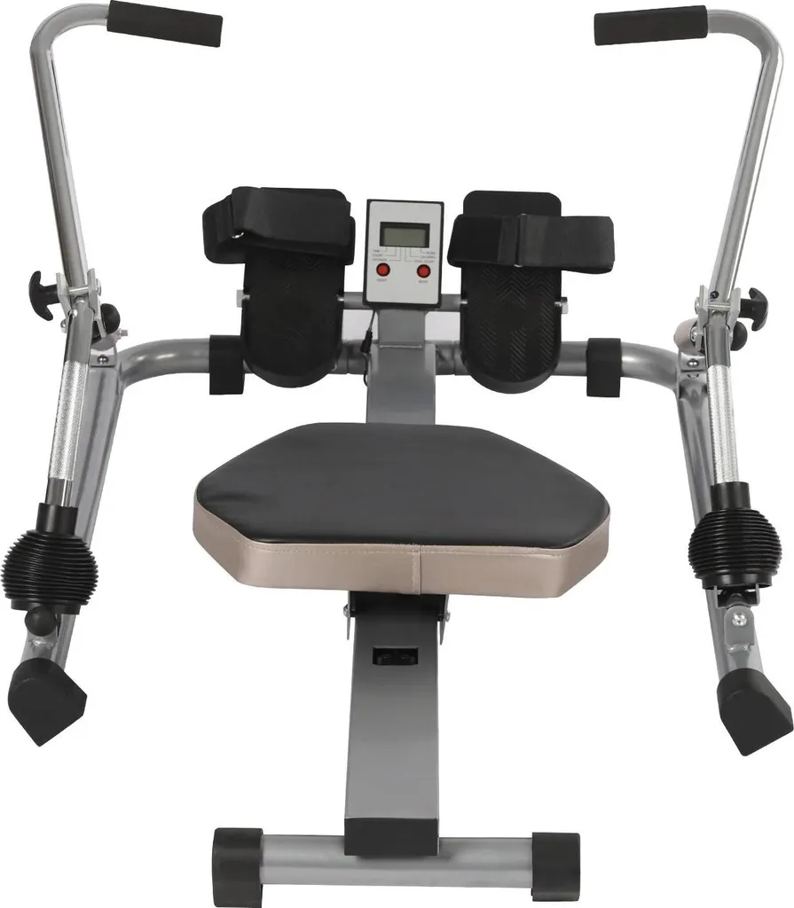 Rameur Fitness avec Écran LCD et Résistance Réglable - Modèle RX-450 Noir