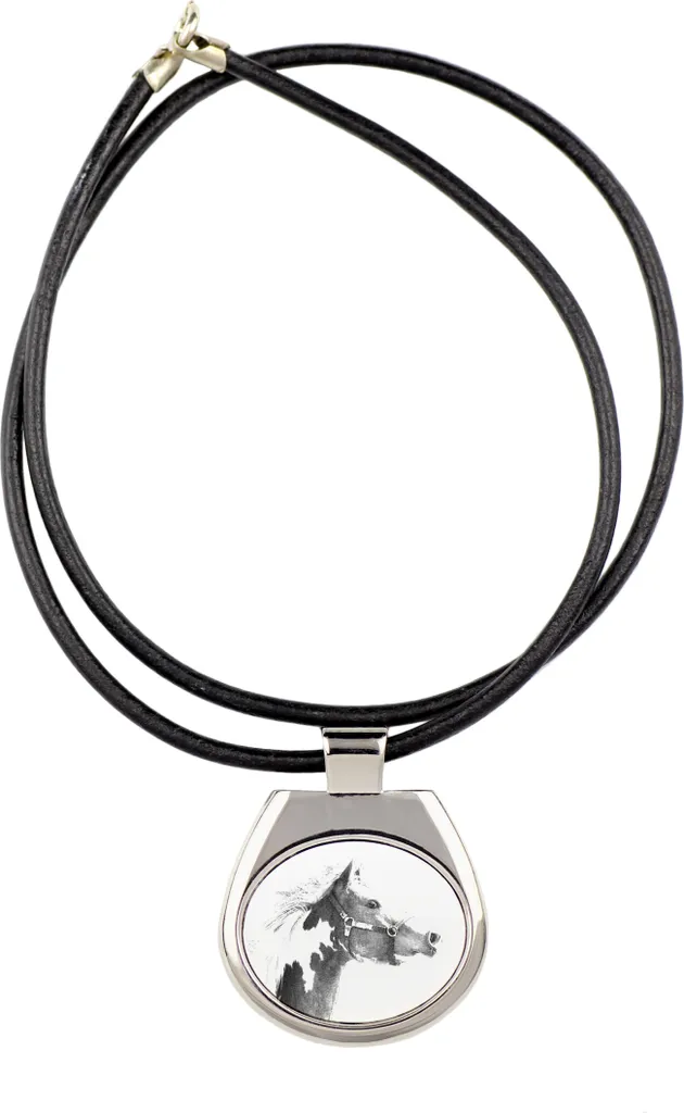 Collana American Paint Horse Personalizzata Art-Dog | Regalo Unico Cavallo